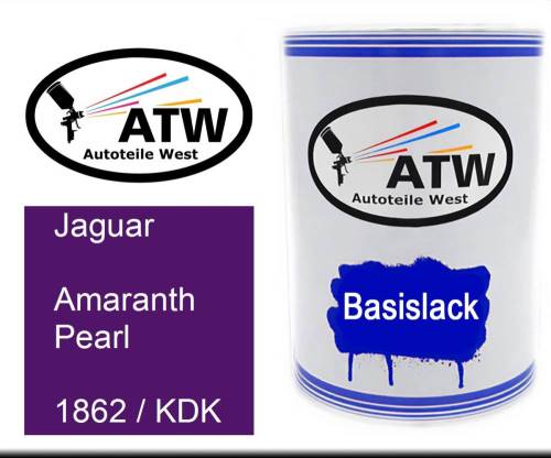 Jaguar, Amaranth Pearl, 1862 / KDK: 500ml Lackdose, von ATW Autoteile West.